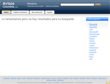 Tablet Screenshot of nimaima.avisos-colombia.com