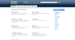 Desktop Screenshot of duitama.avisos-colombia.com