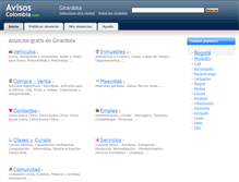 Tablet Screenshot of girardota.avisos-colombia.com