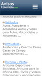 Mobile Screenshot of mosquera.avisos-colombia.com