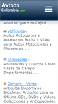Mobile Screenshot of cajica.avisos-colombia.com