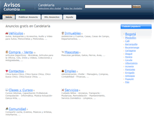 Tablet Screenshot of candelaria-valledelcauca.avisos-colombia.com