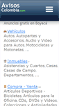 Mobile Screenshot of boyaca.avisos-colombia.com