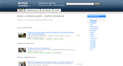 Desktop Screenshot of carmendeapicala.avisos-colombia.com