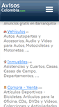 Mobile Screenshot of barranquilla.avisos-colombia.com
