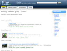 Tablet Screenshot of florida.avisos-colombia.com