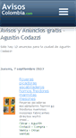 Mobile Screenshot of agustincodazzi.avisos-colombia.com