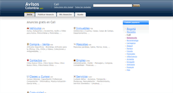 Desktop Screenshot of cali.avisos-colombia.com
